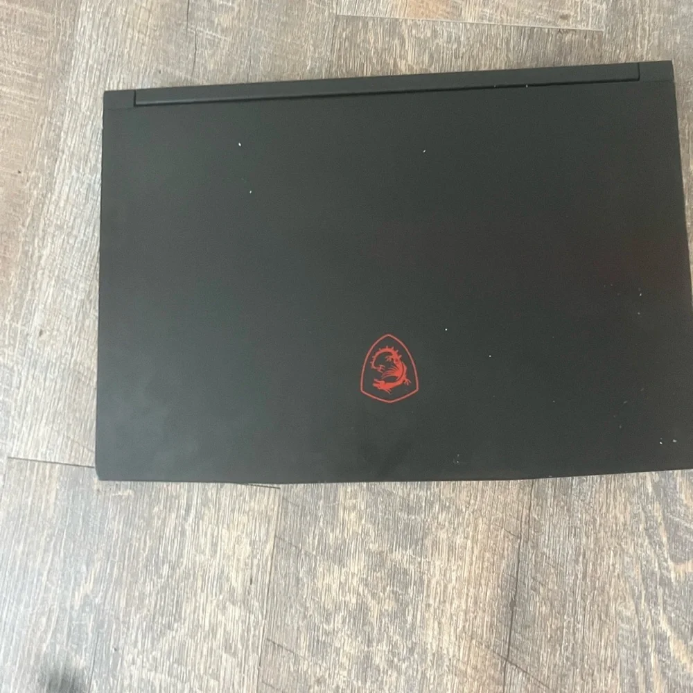 MSI Black Gaming Laptop